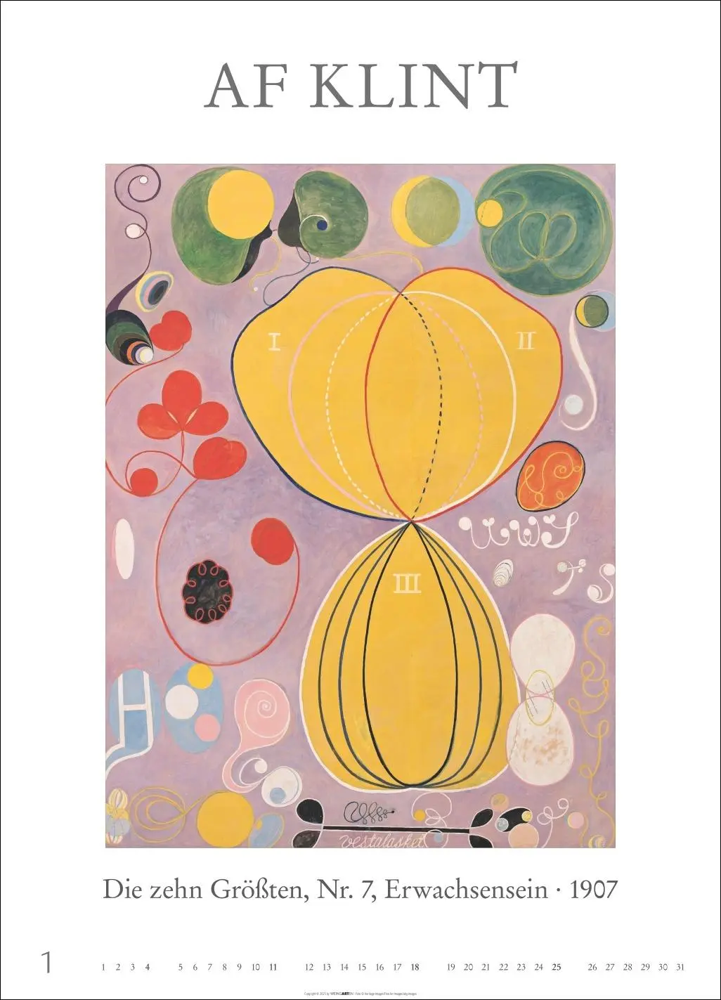 Bild: 9783839902882 | Poster Art Kalender 2026 - Monet, Van Gogh, Matisse, Kandinsky | 14 S.