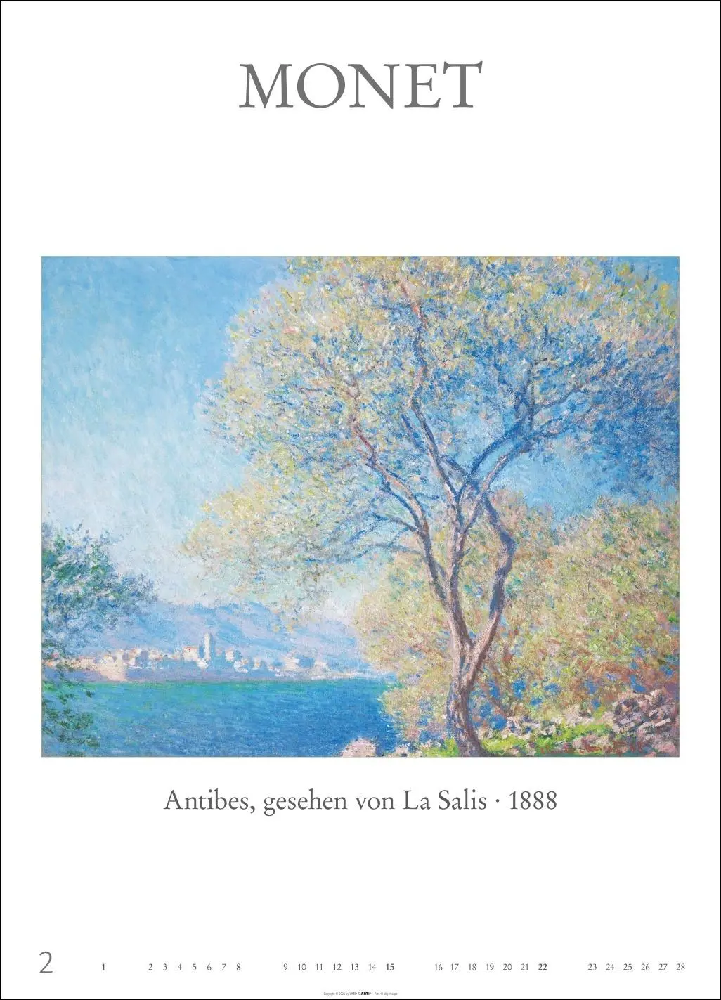 Bild: 9783839902882 | Poster Art Kalender 2026 - Monet, Van Gogh, Matisse, Kandinsky | 14 S.