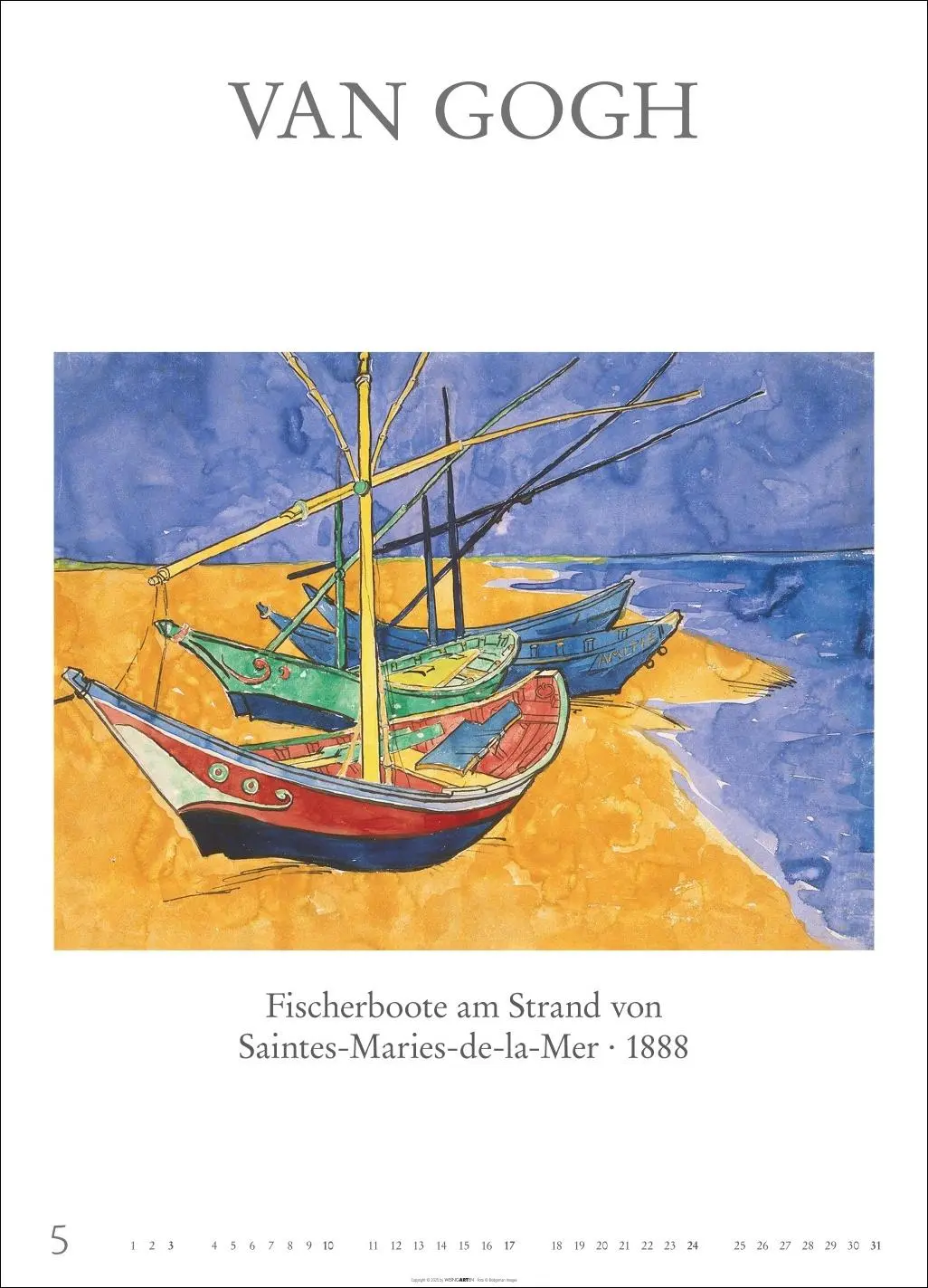 Bild: 9783839902882 | Poster Art Kalender 2026 - Monet, Van Gogh, Matisse, Kandinsky | 14 S.