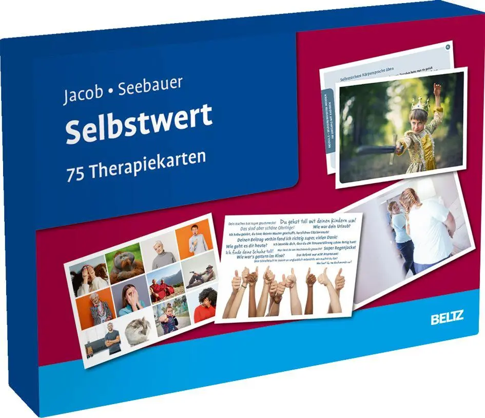 Cover: 4019172102982 | Selbstwert | Gitta Jacob (u. a.) | Box | BeltzTherapiekarten | 75 S.