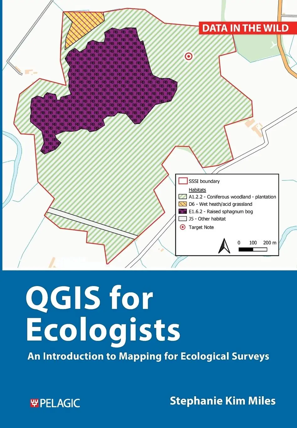 Cover: 9781784272982 | QGIS for Ecologists | Stephanie Miles | Taschenbuch | Englisch | 2024