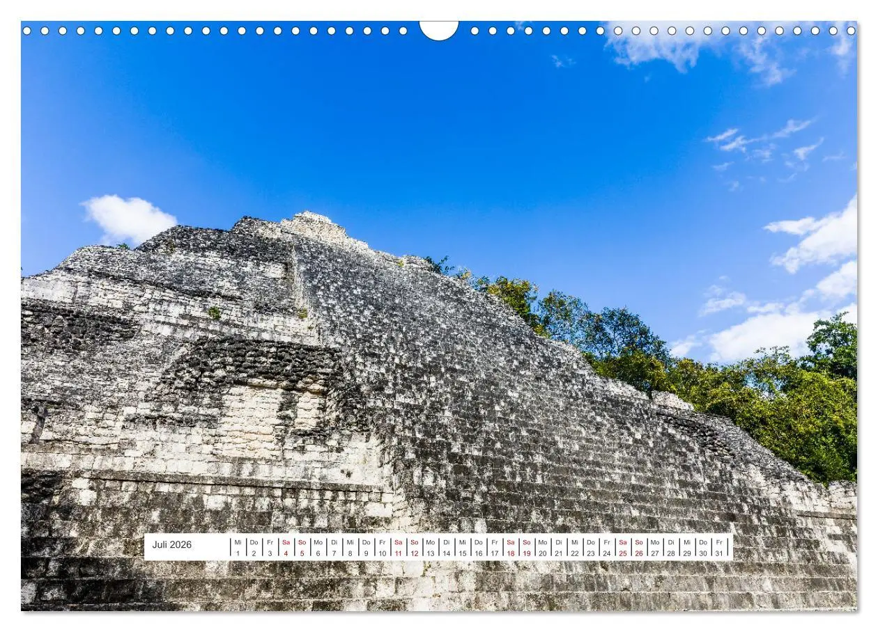 Bild: 9783457512982 | Yucatan-Bauwerke der MAYA (Wandkalender 2026 DIN A3 quer), CALVENDO...