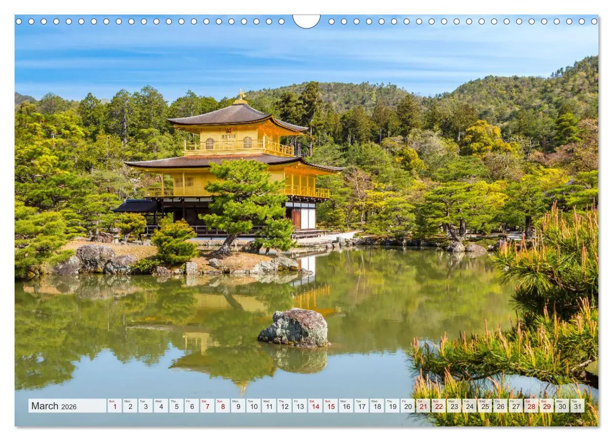 Bild: 9783516532982 | JAPAN Journey through time and beauty (Wall Calendar 2026 DIN A3...