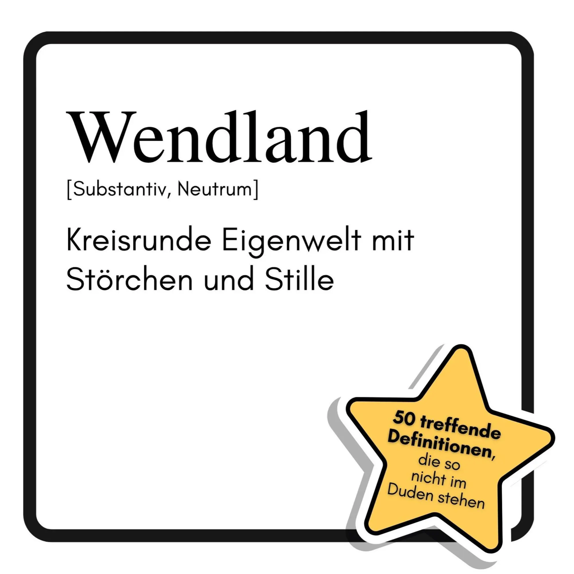 Cover: 9783695352982 | Wendland | Kreisrunde Eigenwelt mit Störchen und Stille | Theo Schmitt