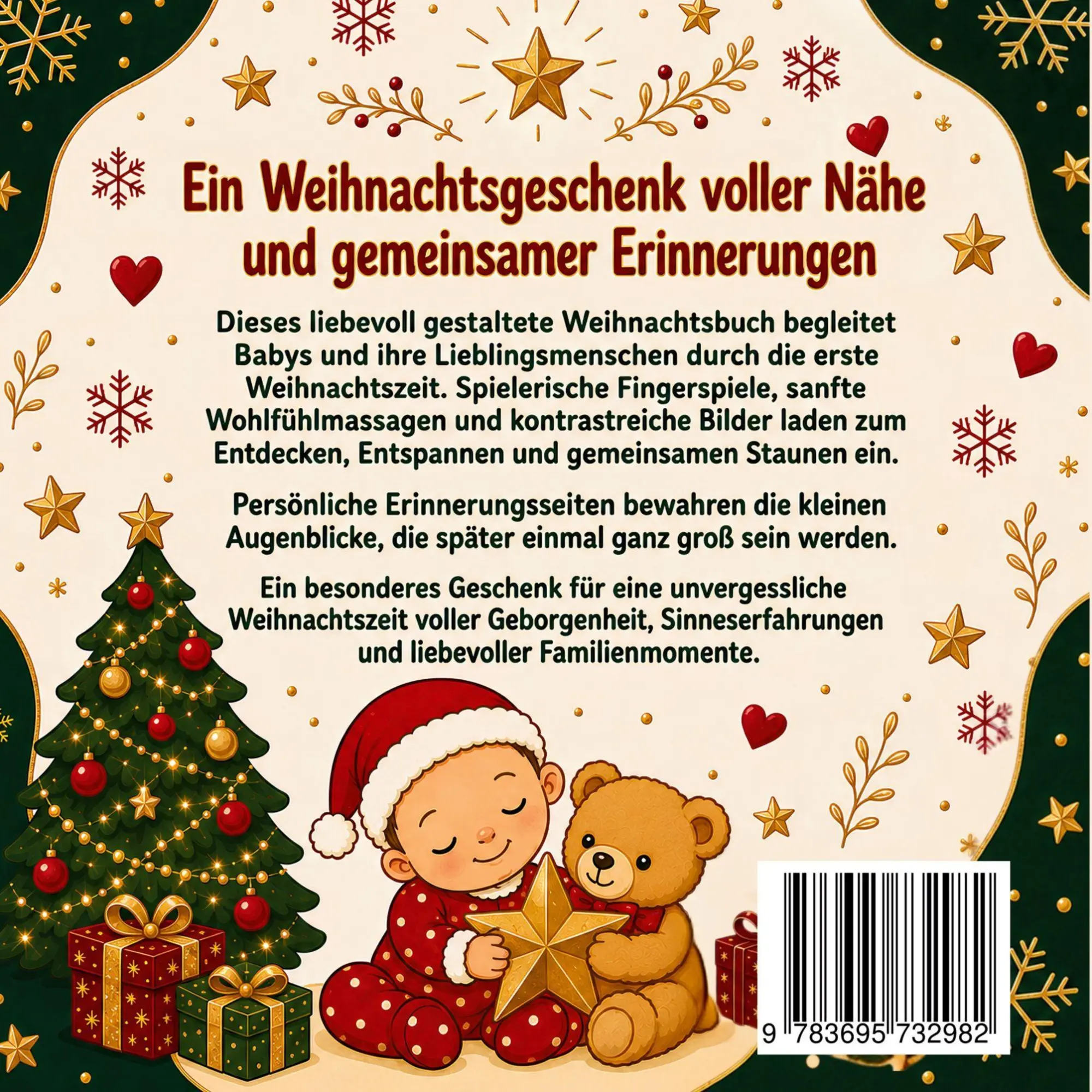 Rückseite: 9783695732982 | Mein erstes Weihnachtsgeschenk für Babys | Melina Winterfell | Buch
