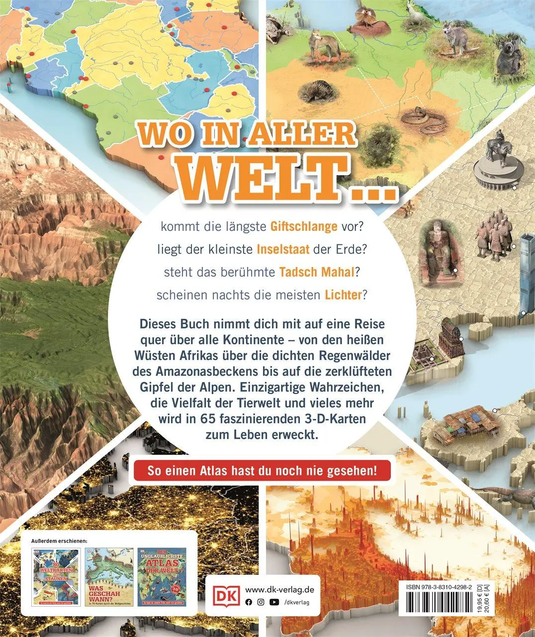 Rückseite: 9783831042982 | Wo in aller Welt? | DK Verlag - Kids | Buch | Wo in aller Welt | 2021