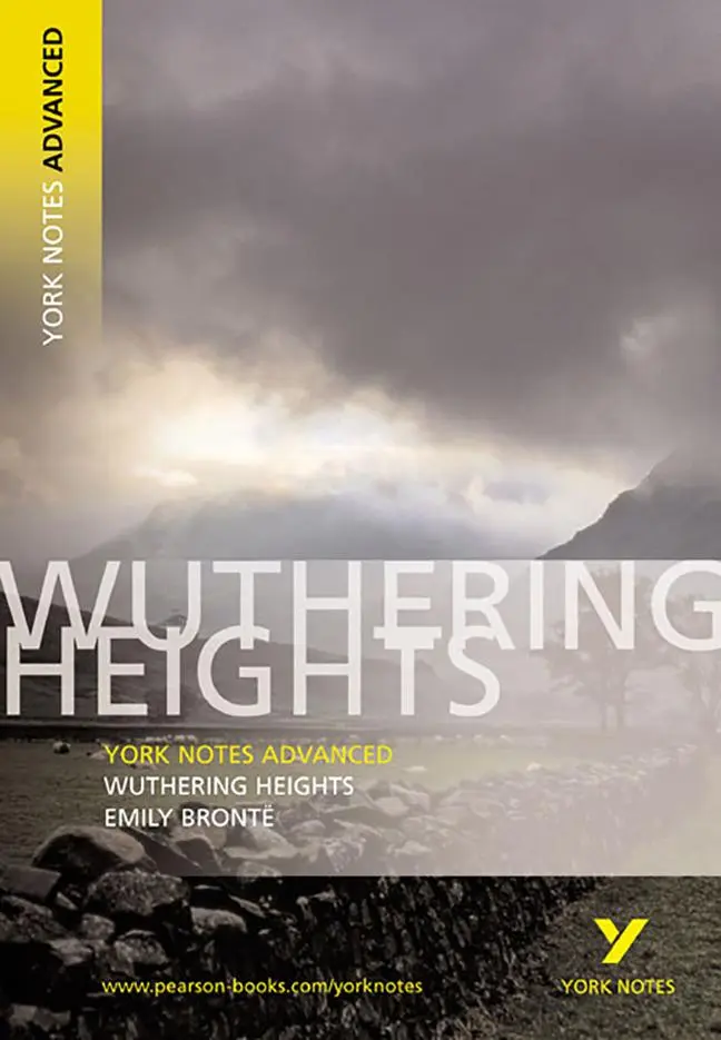Cover: 9780582823082 | Wuthering Heights (York Notes Advanced) English Literature Study...