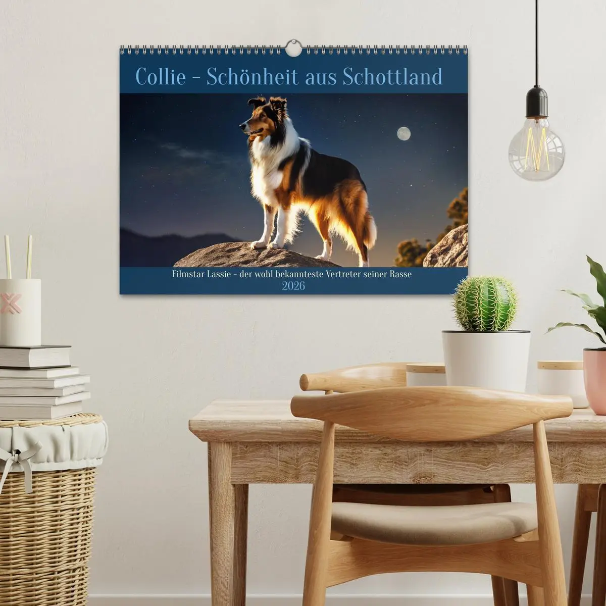 Bild: 9783457403082 | Traumhund Collie (Wandkalender 2026 DIN A3 quer), CALVENDO...