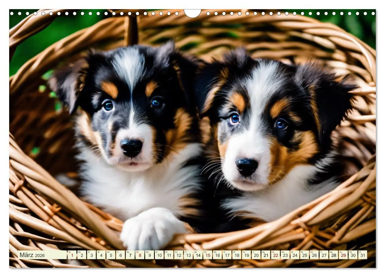 Bild: 9783457403082 | Traumhund Collie (Wandkalender 2026 DIN A3 quer), CALVENDO...