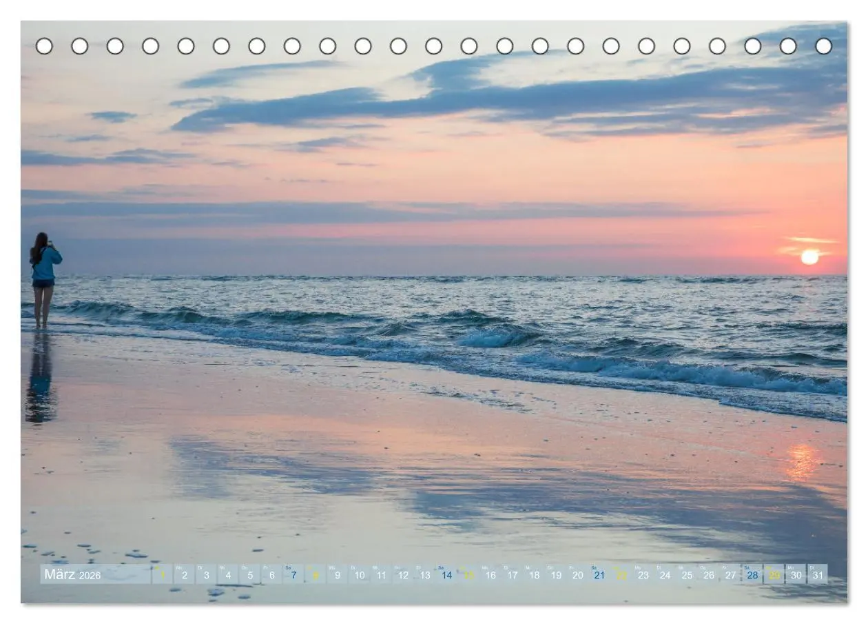 Bild: 9783457643082 | Moin Juist (Tischkalender 2026 DIN A5 quer), CALVENDO Monatskalender