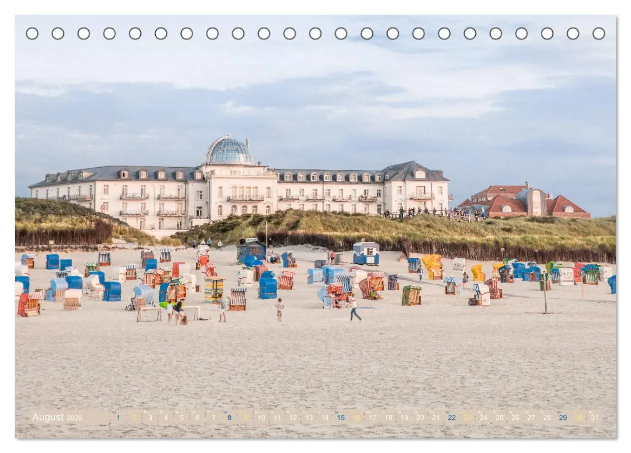 Bild: 9783457643082 | Moin Juist (Tischkalender 2026 DIN A5 quer), CALVENDO Monatskalender