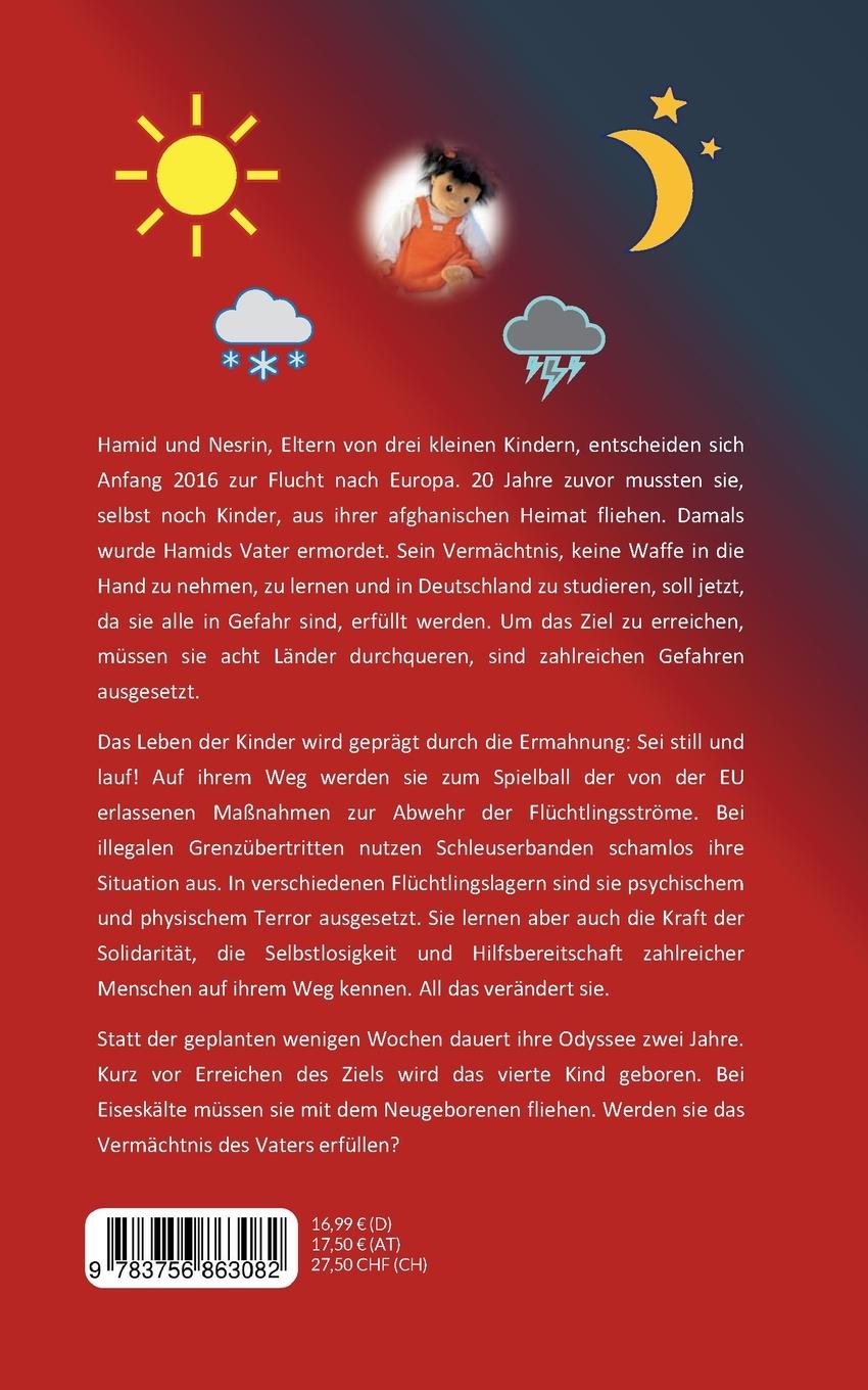 Rückseite: 9783756863082 | Sei still und lauf! | Mit Kindern auf der Flucht | Sofia Rahmani