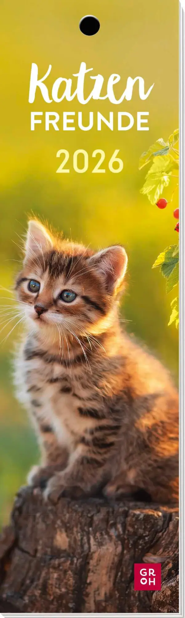 Cover: 4036442013182 | Lesezeichenkalender 2026: Katzenfreunde | Groh Verlag | Kalender