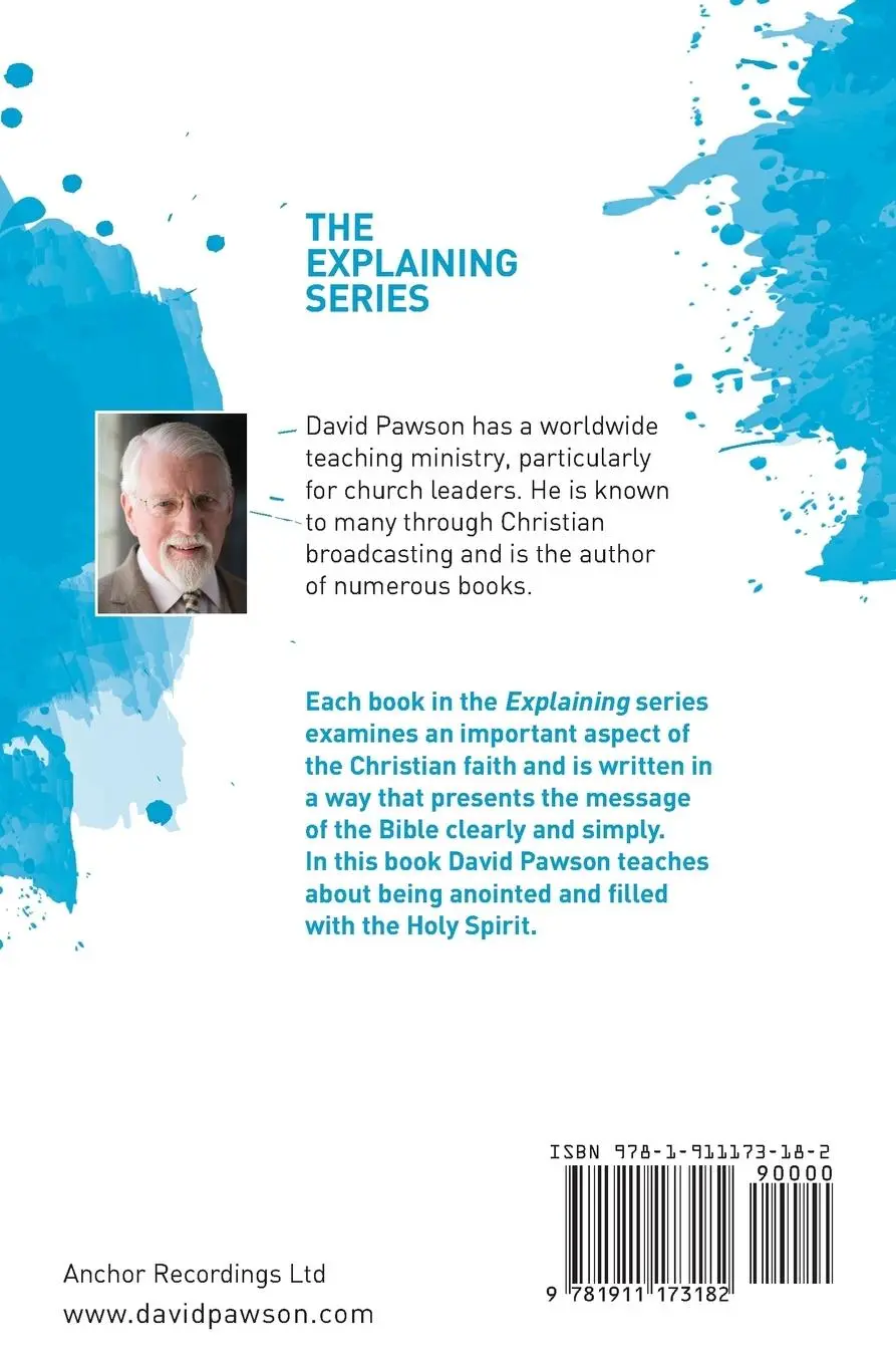 Rückseite: 9781911173182 | EXPLAINING Being Anointed and Filled with the Holy Spirit | Pawson