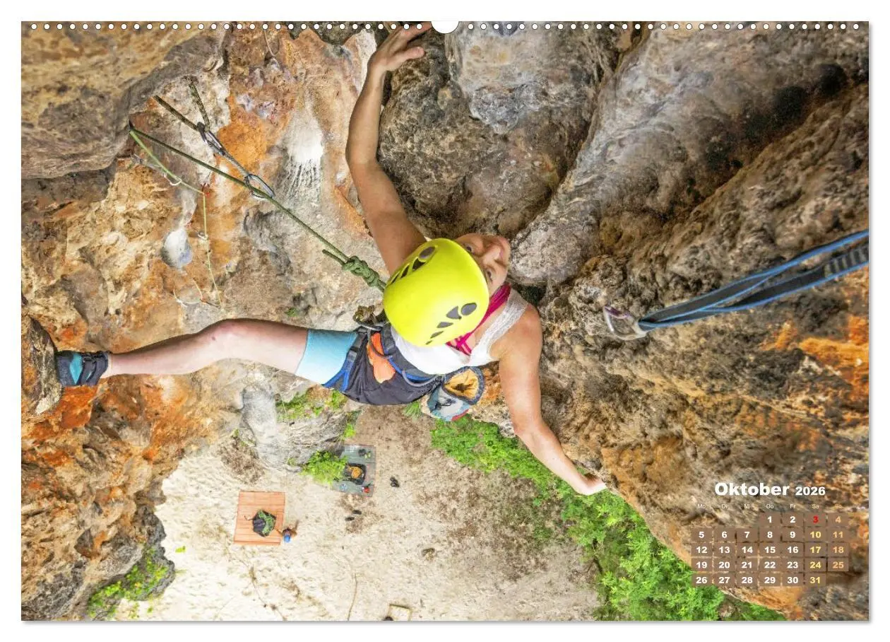 Bild: 9783457943182 | Bouldern: Klettern extrem (Wandkalender 2026 DIN A2 quer), CALVENDO...