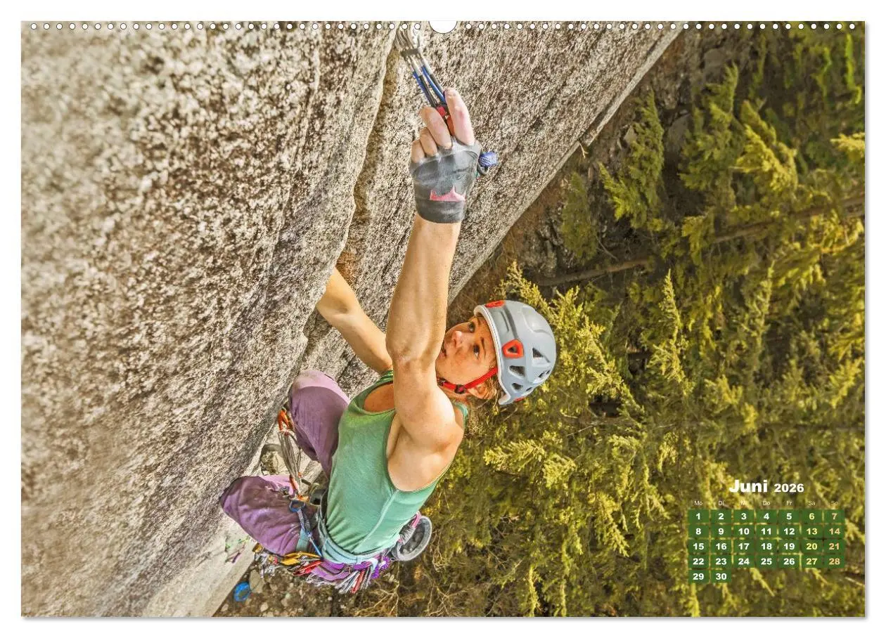 Bild: 9783457943182 | Bouldern: Klettern extrem (Wandkalender 2026 DIN A2 quer), CALVENDO...