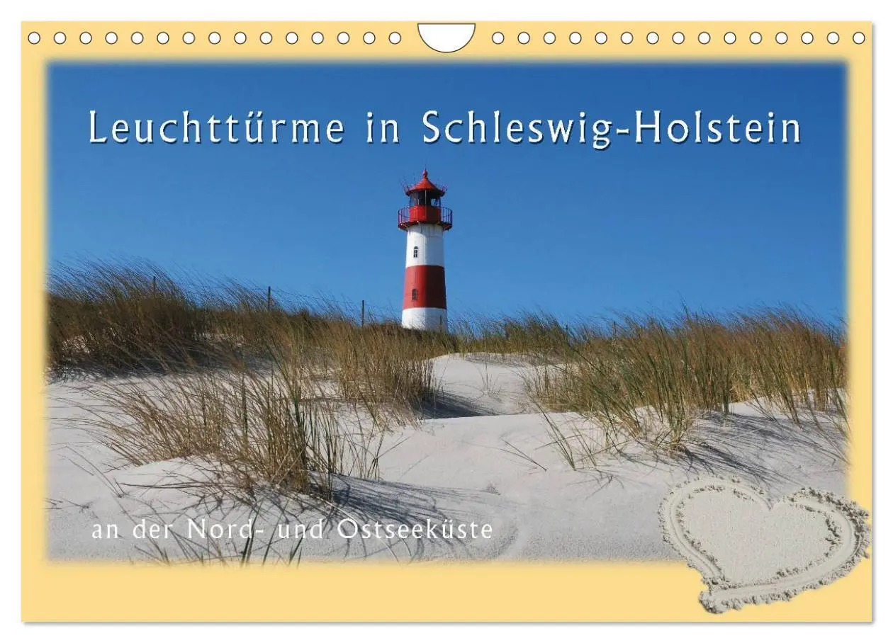Cover: 9783516103182 | Leuchttürme Schleswig-Holsteins (Wandkalender 2026 DIN A4 quer),...