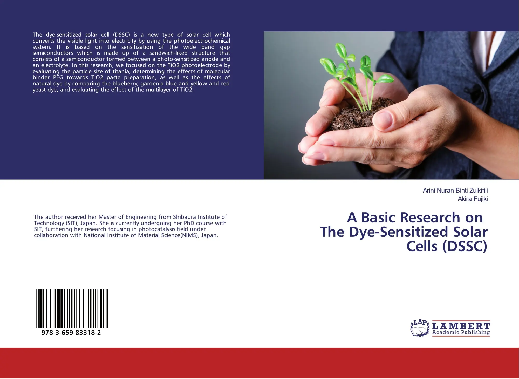 Cover: 9783659833182 | A Basic Research on The Dye-Sensitized Solar Cells (DSSC) | Buch