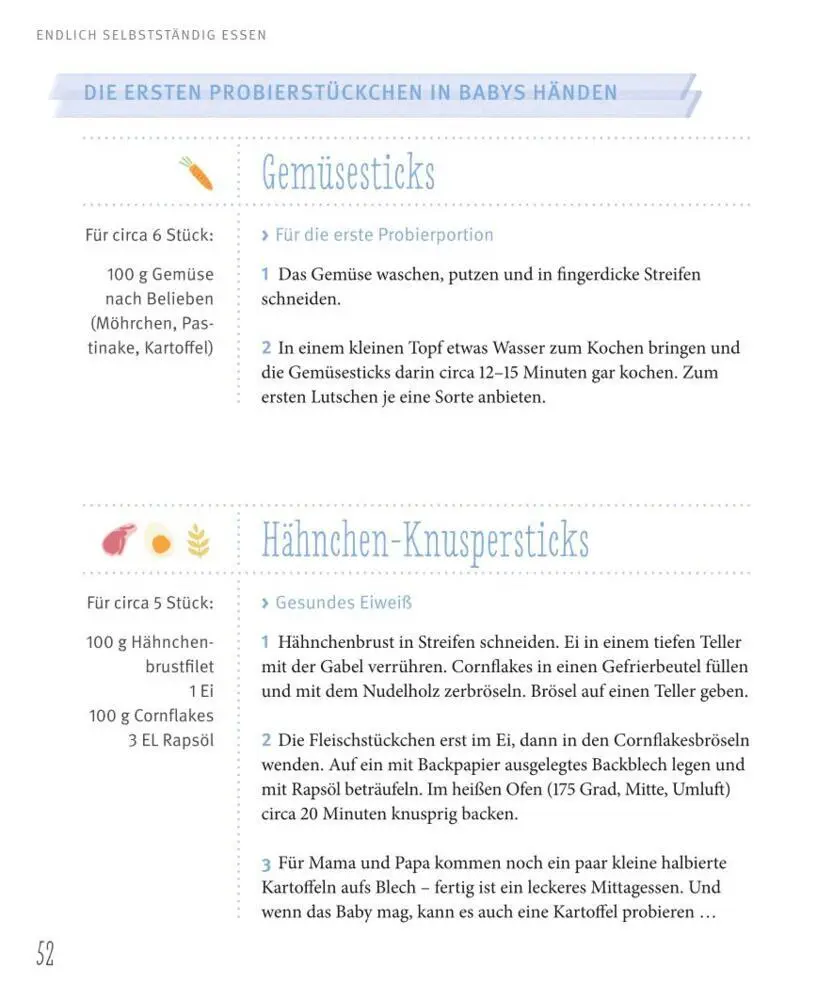 Bild: 9783833833182 | Die neue Babyernährung | Breie und Fingerfood für die Kleinsten | Klug