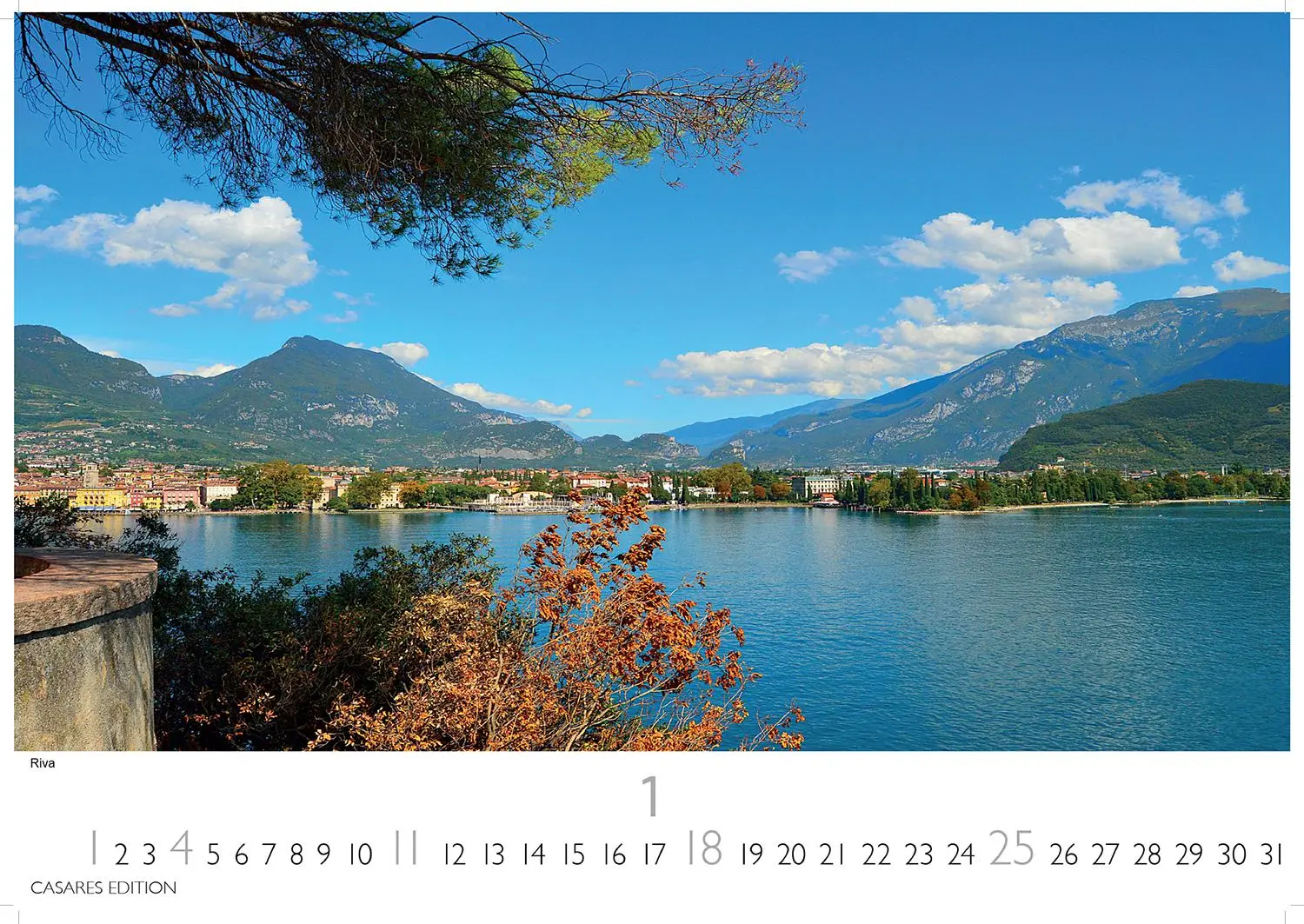 Bild: 9781835243282 | Gardasee 2026 L 35x50cm | Kalender | 14 S. | Deutsch | 2026