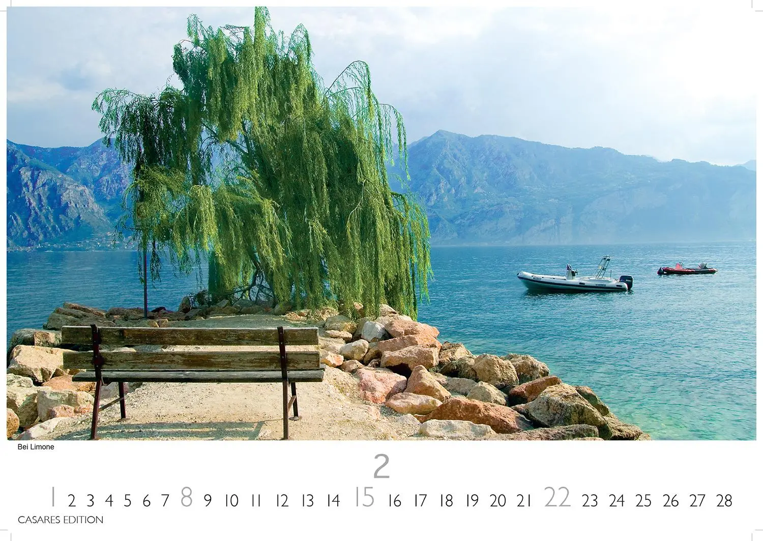 Bild: 9781835243282 | Gardasee 2026 L 35x50cm | Kalender | 14 S. | Deutsch | 2026