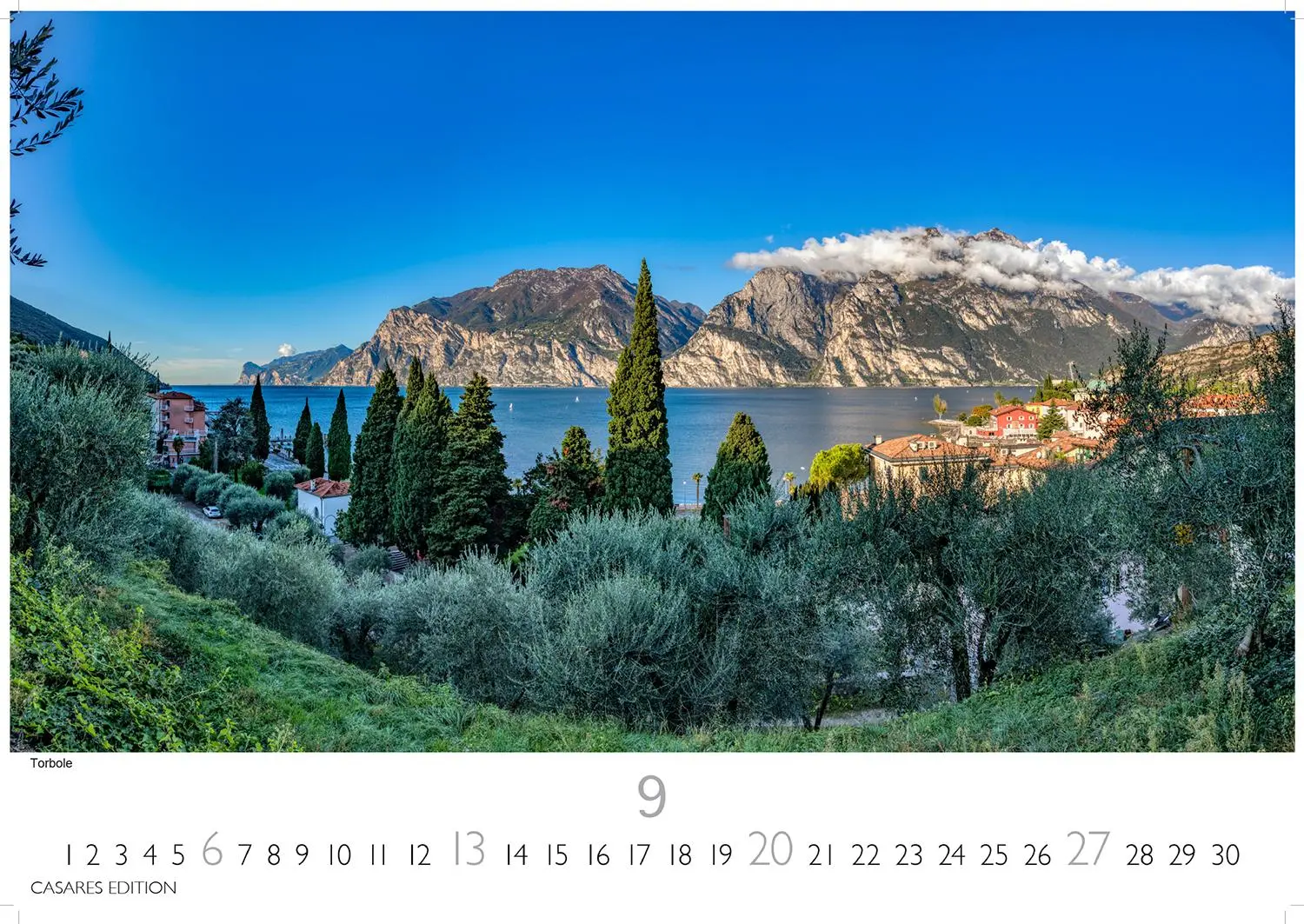 Bild: 9781835243282 | Gardasee 2026 L 35x50cm | Kalender | 14 S. | Deutsch | 2026