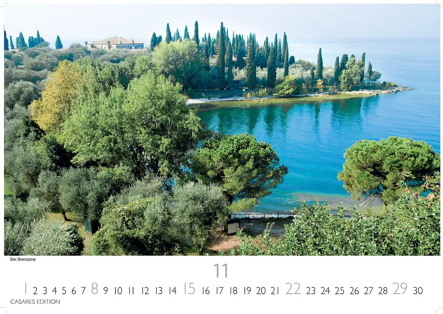 Bild: 9781835243282 | Gardasee 2026 L 35x50cm | Kalender | 14 S. | Deutsch | 2026