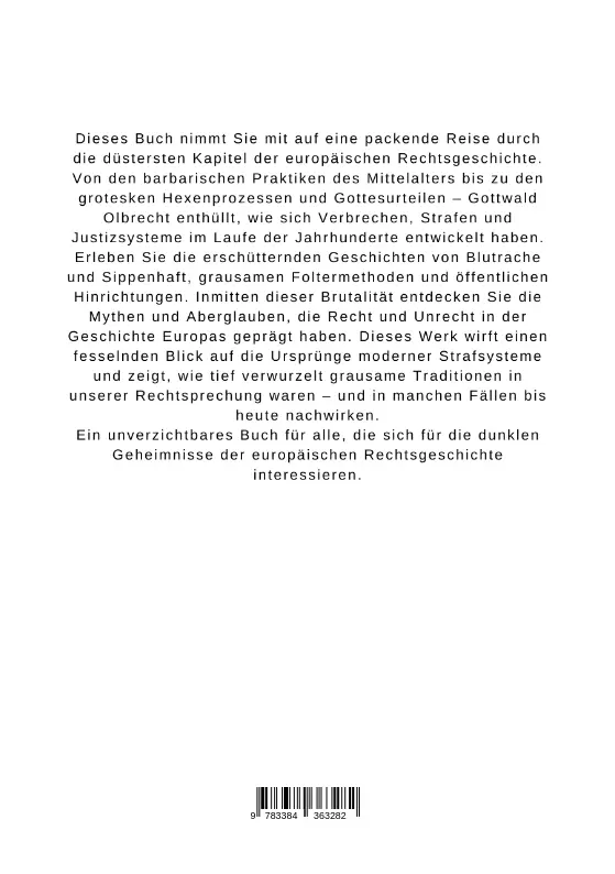 Bild: 9783384363282 | Die geheime Geschichte des Strafrechts: Verbrechen, Strafe und...