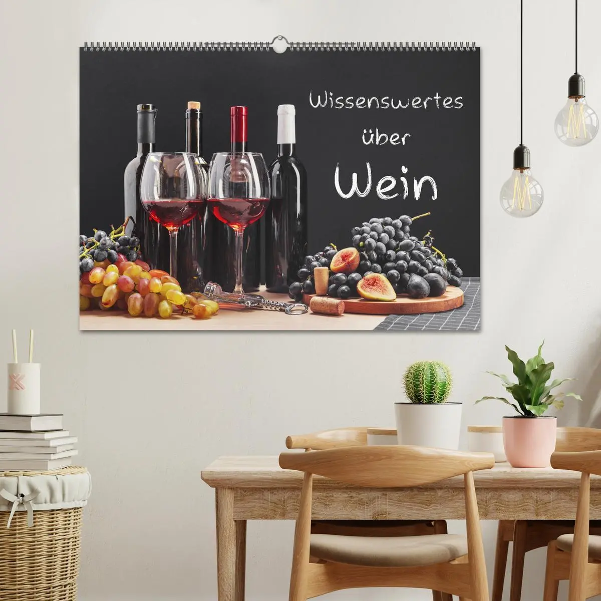 Bild: 9783457623282 | Wissenswertes über Wein (Wandkalender 2026 DIN A2 quer), CALVENDO...