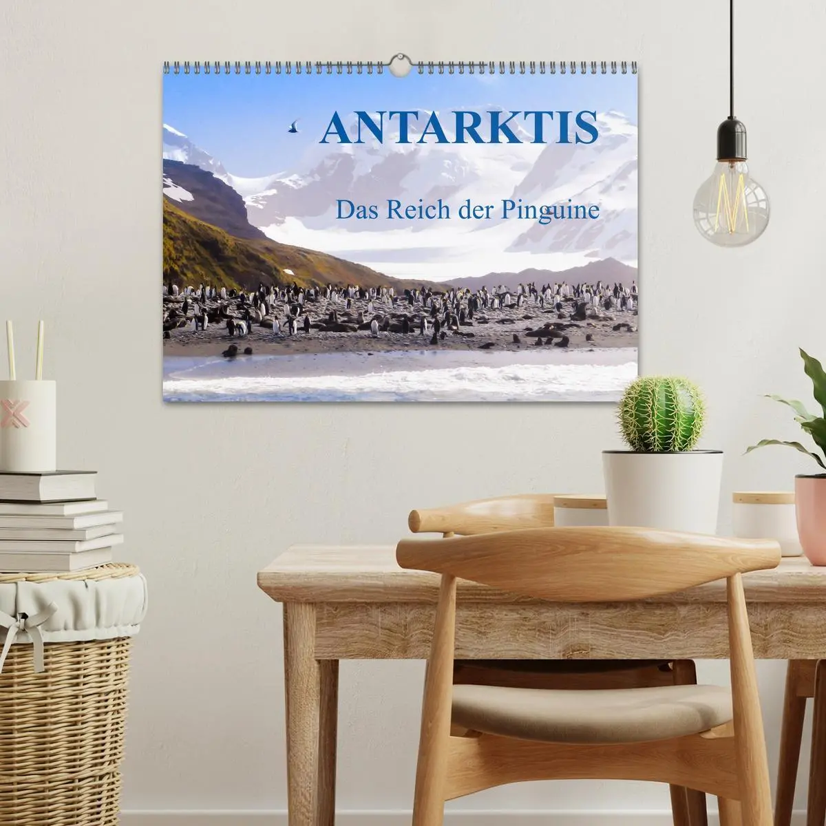 Bild: 9783516193282 | Antarktis - Das Reich der Pinguine (Wandkalender 2026 DIN A3 quer),...