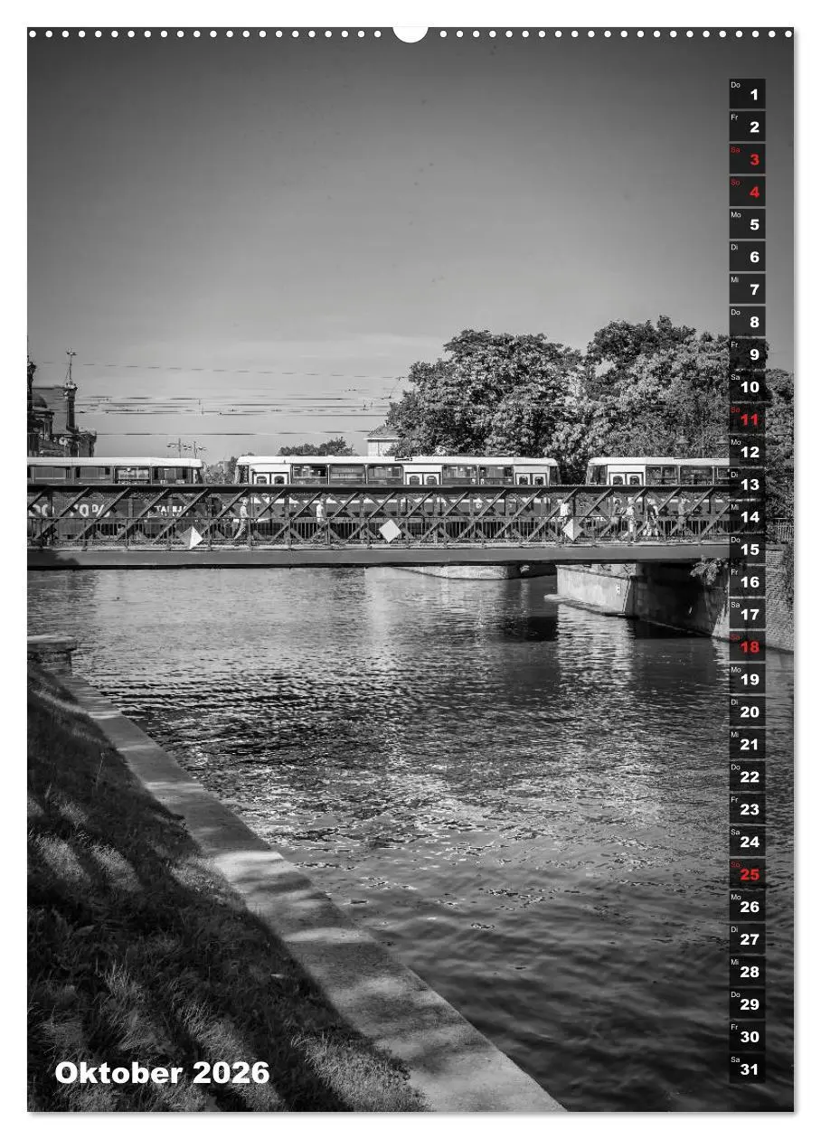Bild: 9783516403282 | BRESLAU SCHWARZWEIß (Wandkalender 2026 DIN A2 hoch), CALVENDO...