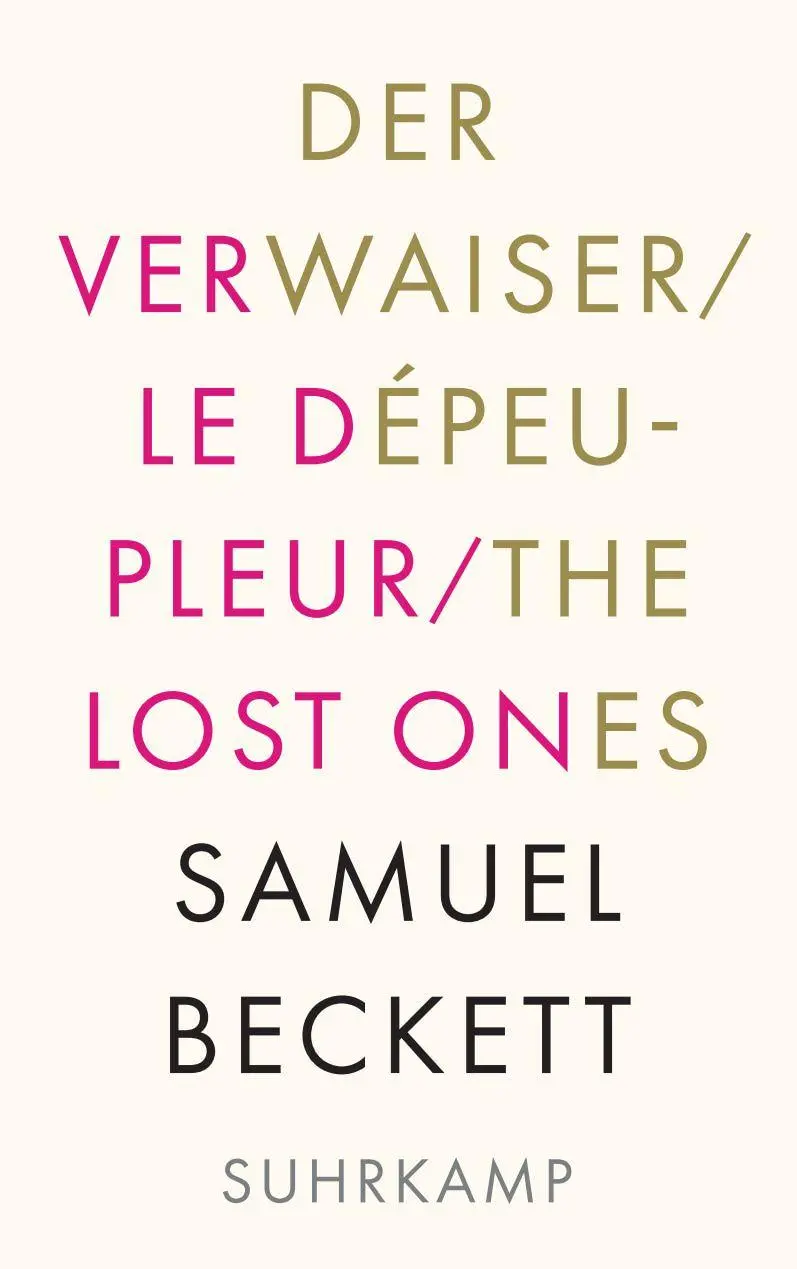 Cover: 9783518243282 | Der Verwaiser. Le dépeupleur. The Lost Ones | Dreisprachige Ausgabe