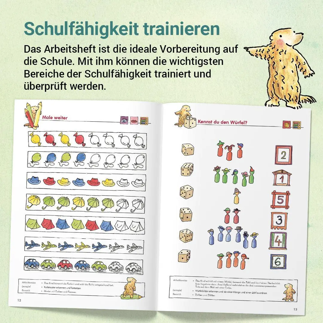Bild: 9783619153282 | Mit Max Murmel durch das Vorschuljahr. Arbeitsheft | Kropf (u. a.)
