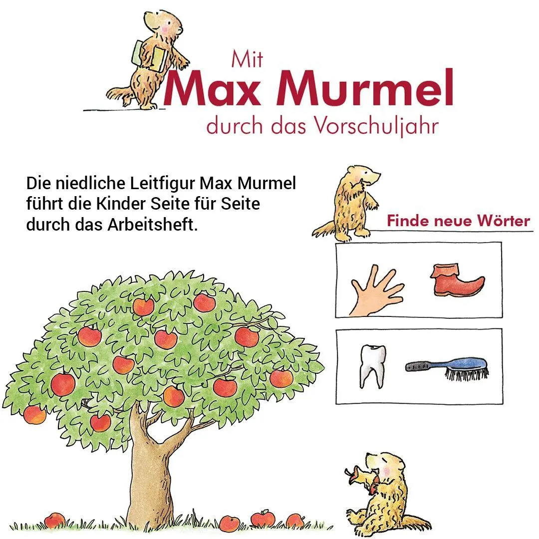 Bild: 9783619153282 | Mit Max Murmel durch das Vorschuljahr. Arbeitsheft | Kropf (u. a.)