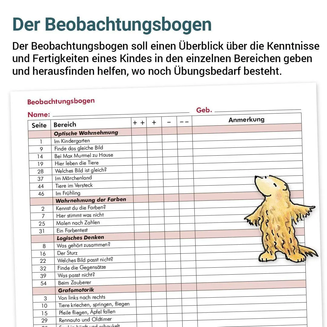Bild: 9783619153282 | Mit Max Murmel durch das Vorschuljahr. Arbeitsheft | Kropf (u. a.)