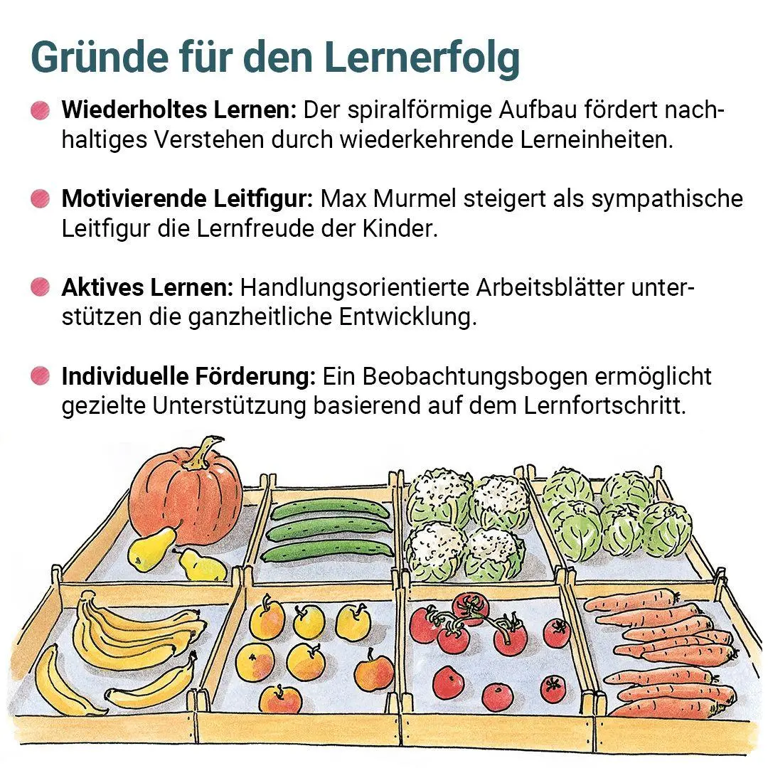 Bild: 9783619153282 | Mit Max Murmel durch das Vorschuljahr. Arbeitsheft | Kropf (u. a.)