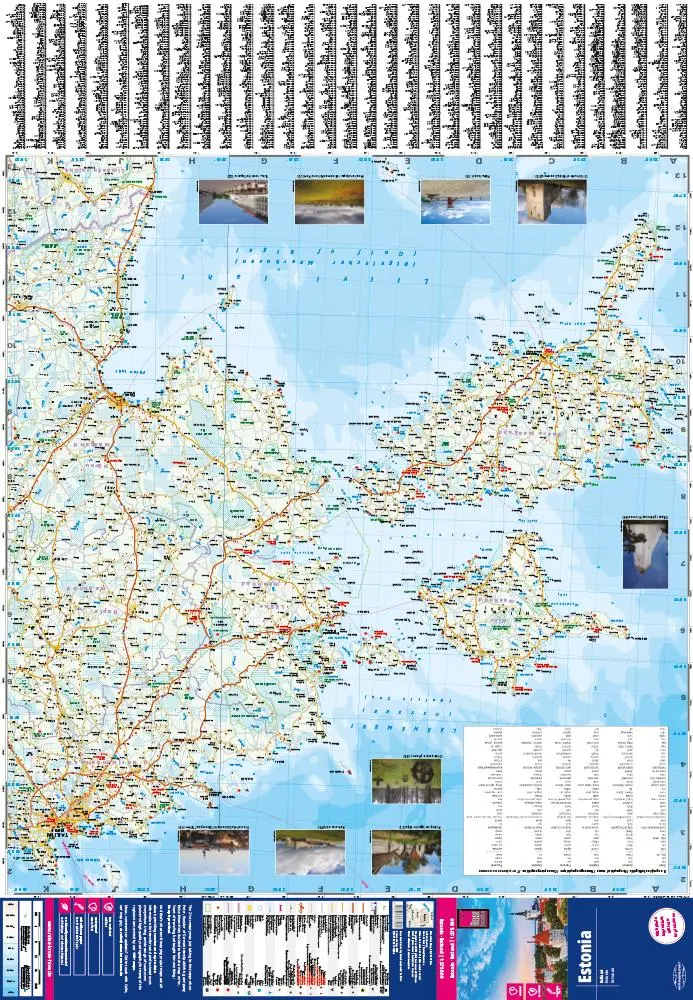 Bild: 9783831773282 | Reise Know-How Landkarte Estland 1 : 275.000 | reiß- und wasserfest
