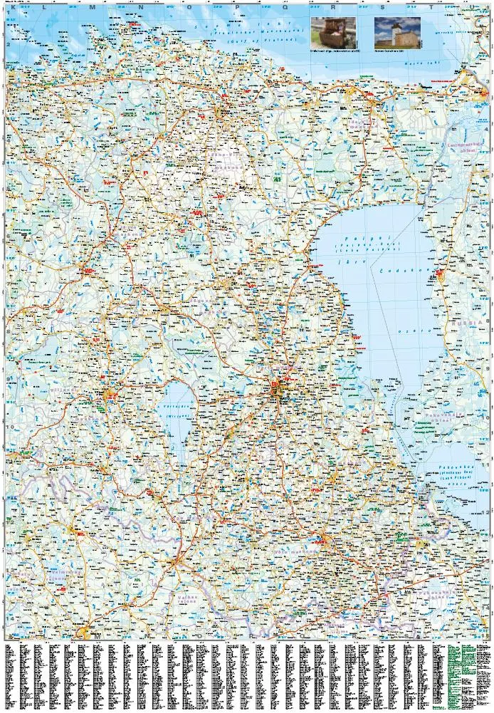 Bild: 9783831773282 | Reise Know-How Landkarte Estland 1 : 275.000 | reiß- und wasserfest