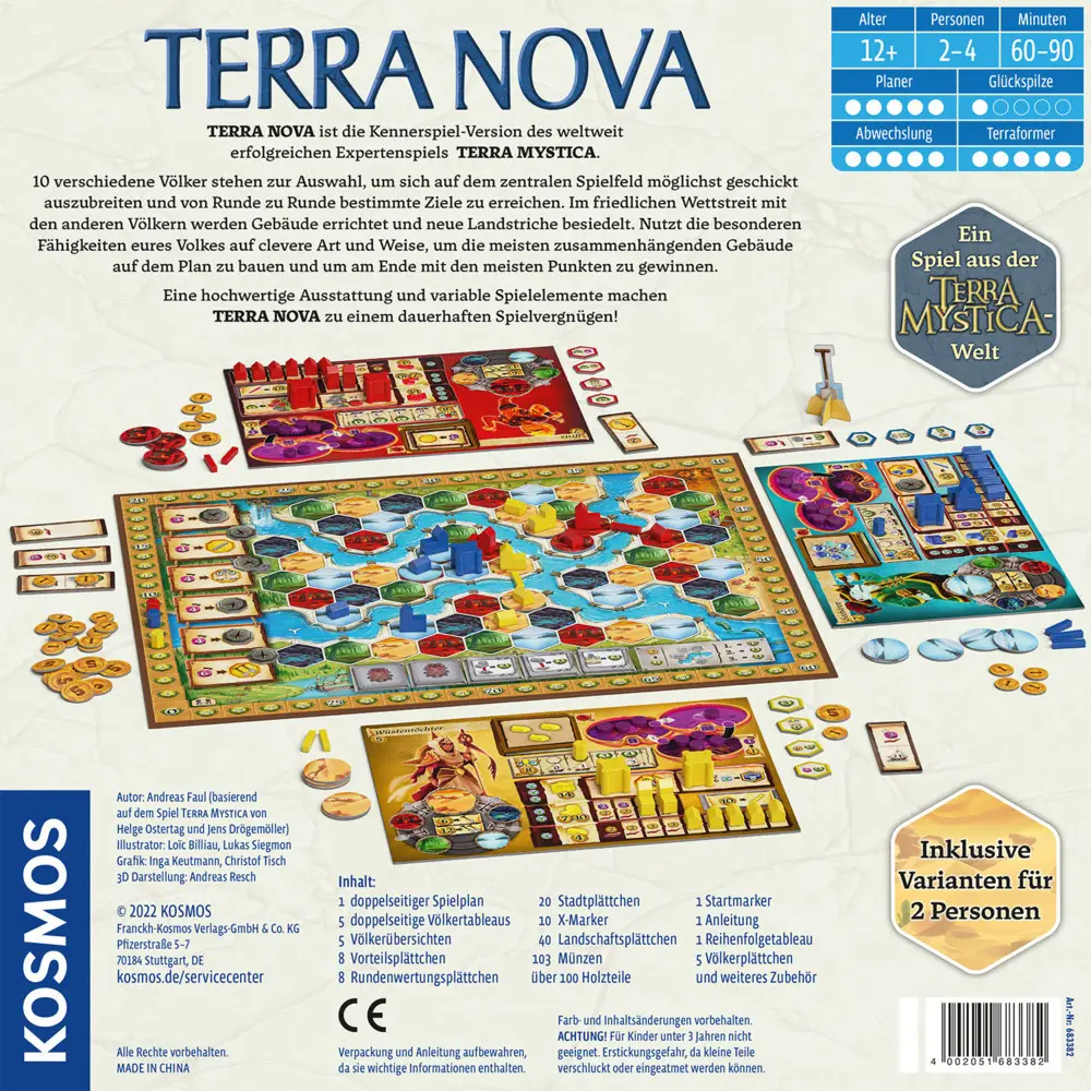 Bild: 4002051683382 | Terra Nova | Andreas Faul | Spiel | Brettspiel | 683382 | Deutsch