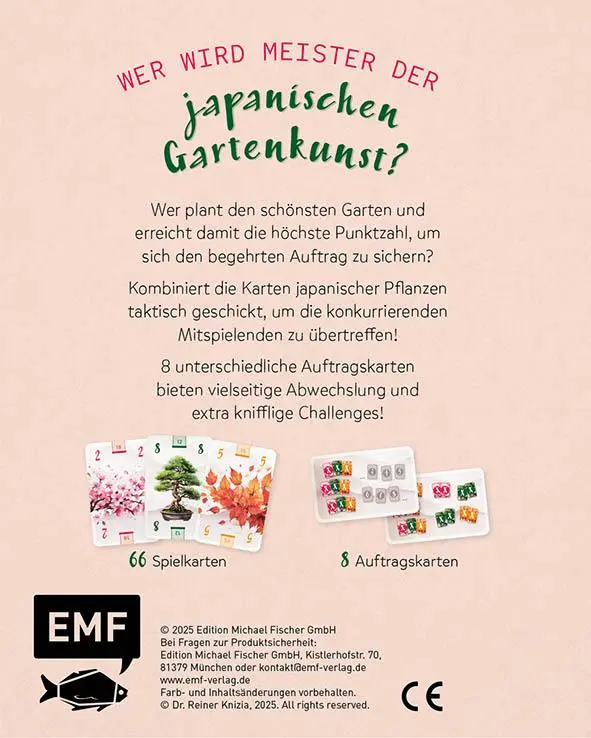 Rückseite: 4260478343382 | Kartenspiel: Niwa - Japanischer Garten: Das Taktik-Spiel mit...