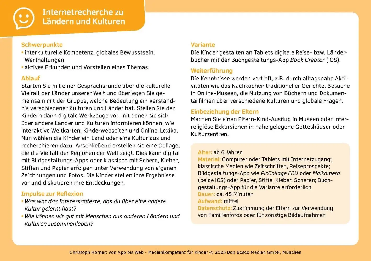 Bild: 4260694923382 | Von App bis Web. Medienkompetenz für Kinder von 3 bis 8 | Horner