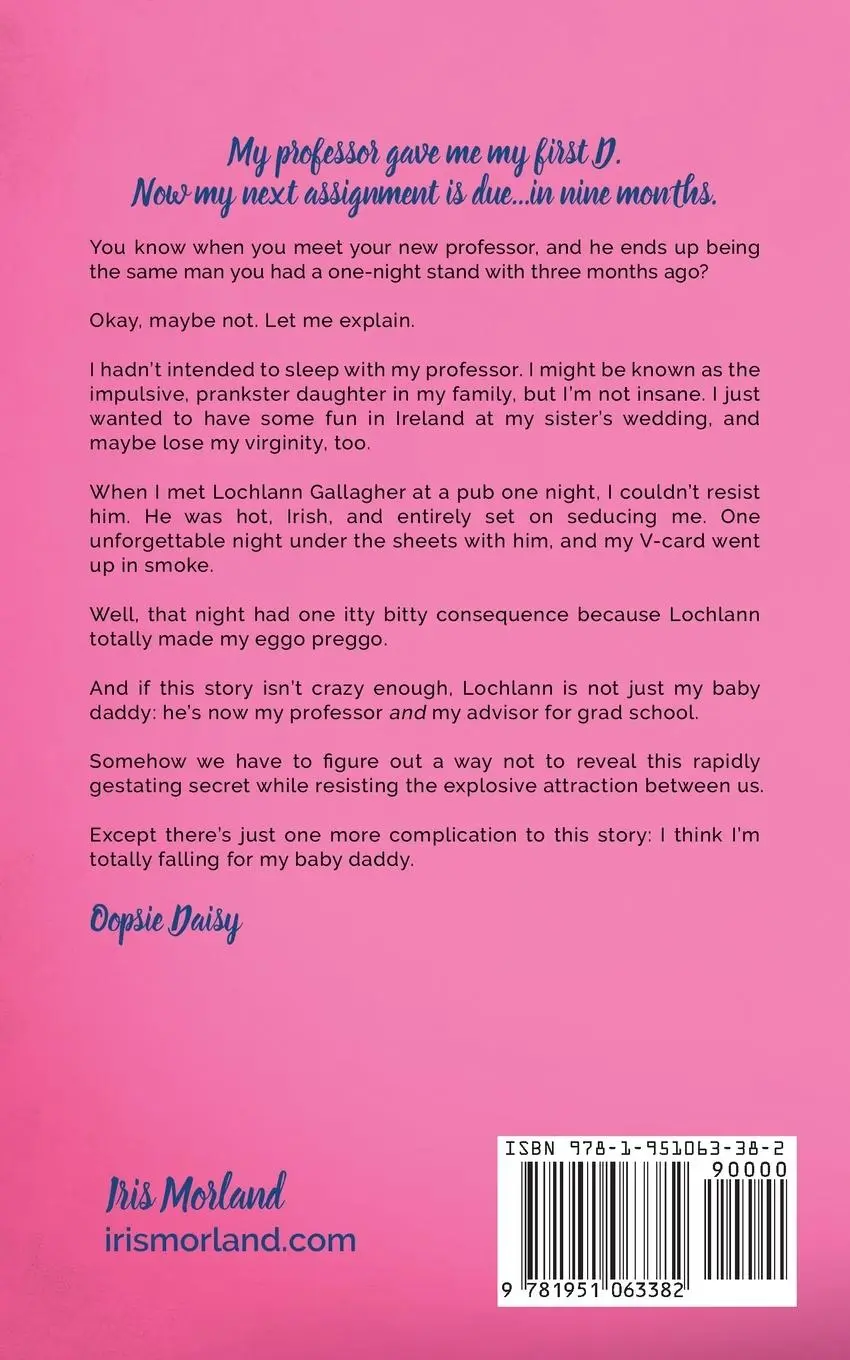 Rückseite: 9781951063382 | Oopsie Daisy | Special Edition Paperback | Iris Morland | Taschenbuch