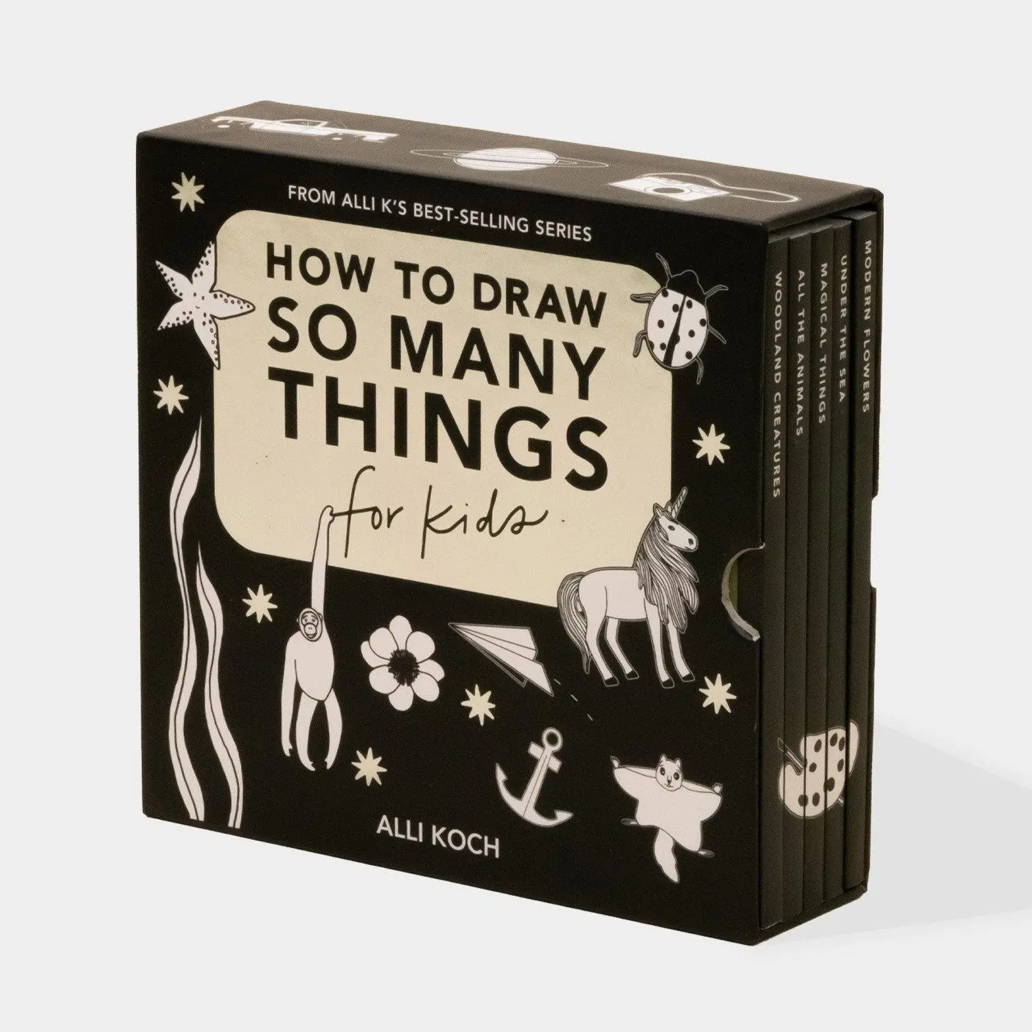 Cover: 9781963183382 | So Many Things | A Box Set of 5 How-To-Draw Books for Kids | Alli Koch