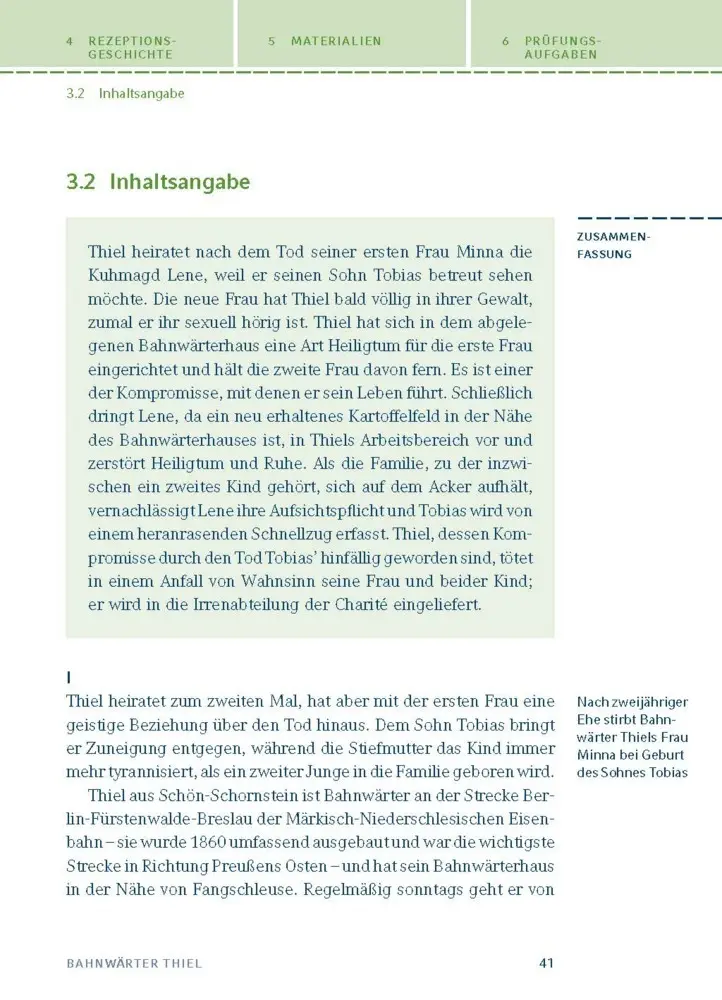 Bild: 9783129303382 | Bahnwärter Thiel von Gerhart Hauptmann | Gerhart Hauptmann | Buch