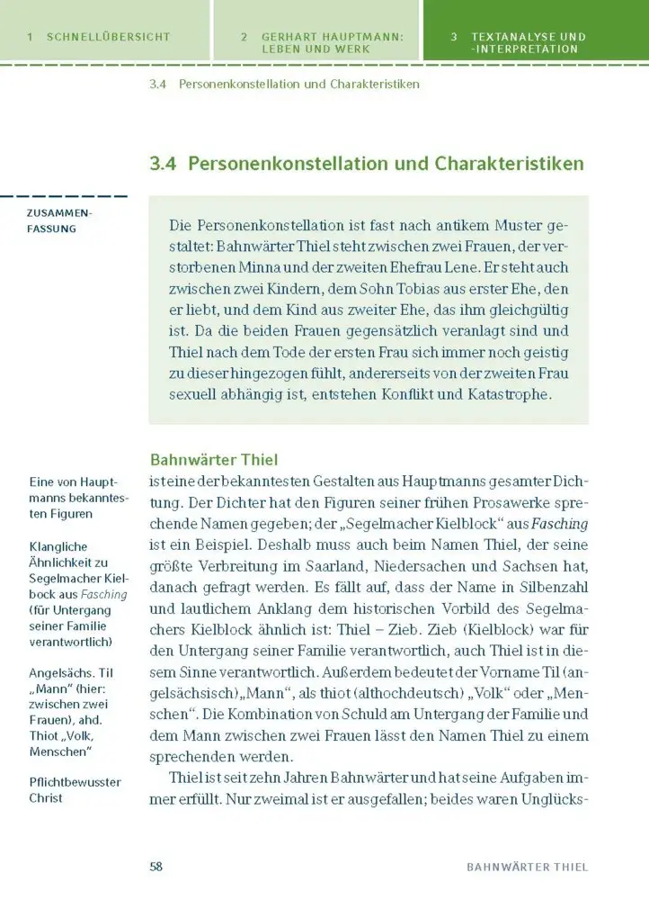 Bild: 9783129303382 | Bahnwärter Thiel von Gerhart Hauptmann | Gerhart Hauptmann | Buch