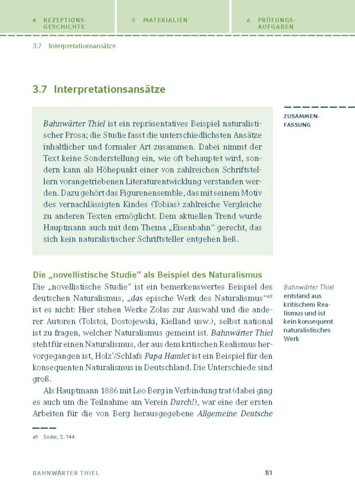 Bild: 9783129303382 | Bahnwärter Thiel von Gerhart Hauptmann | Gerhart Hauptmann | Buch