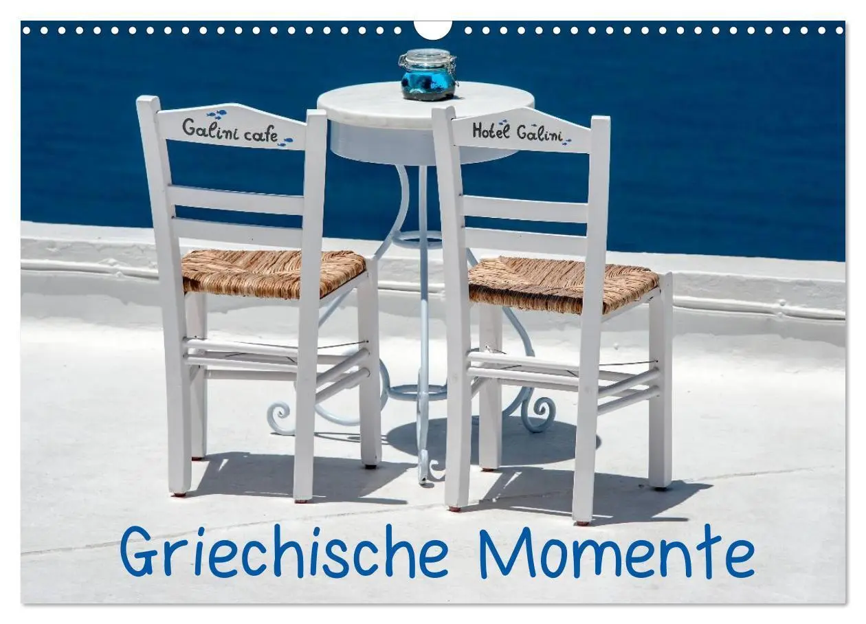 Cover: 9783435763382 | Griechische Momente (Wandkalender 2025 DIN A3 quer), CALVENDO...
