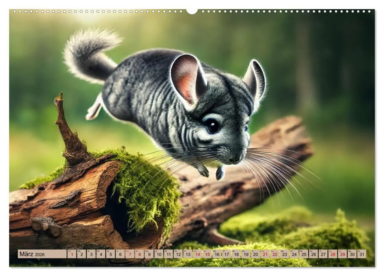 Bild: 9783457303382 | Chinchillas - Meister der Niedlichkeit (hochwertiger Premium...
