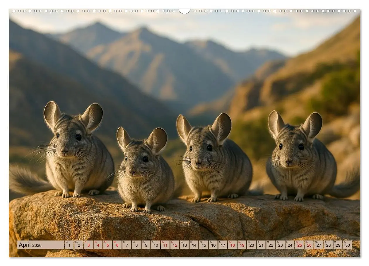 Bild: 9783457303382 | Chinchillas - Meister der Niedlichkeit (hochwertiger Premium...