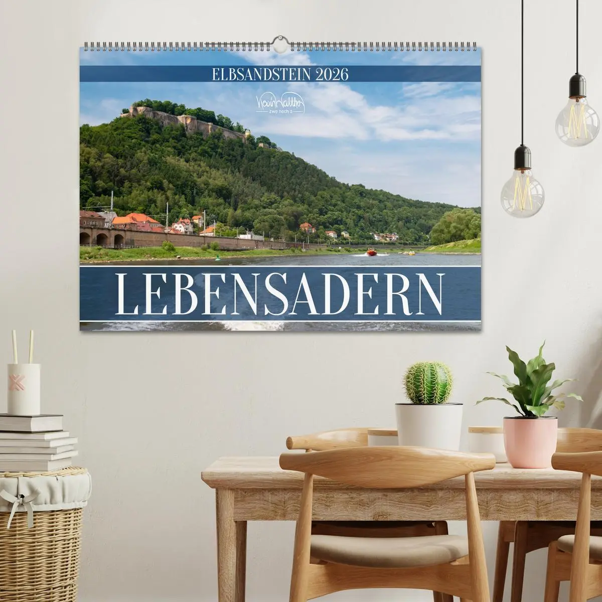 Bild: 9783457543382 | Lebensadern - Elbsandstein (Wandkalender 2026 DIN A2 quer),...
